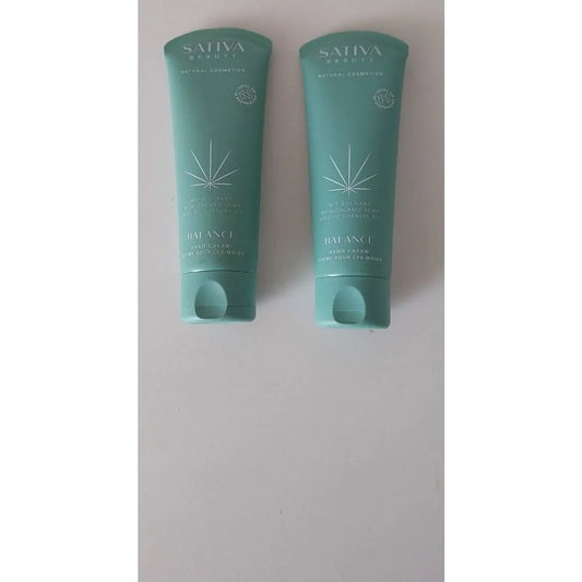 2 Cremes Pour Les Mains Sativa Beauty Au Chanvre Bio