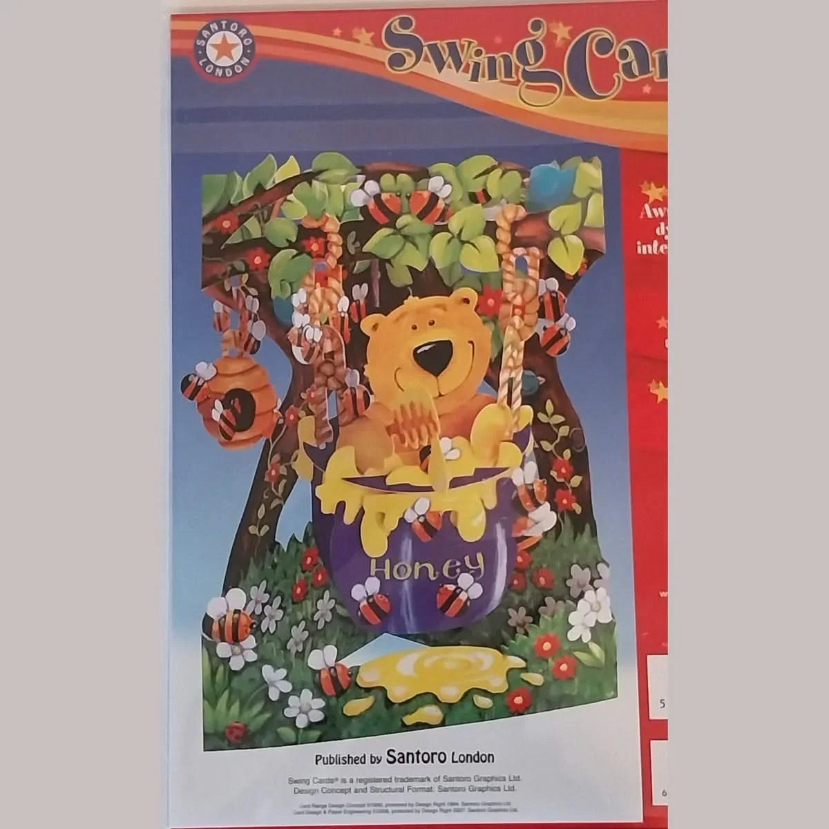 Carte de voeux 3D Santoro Dressing