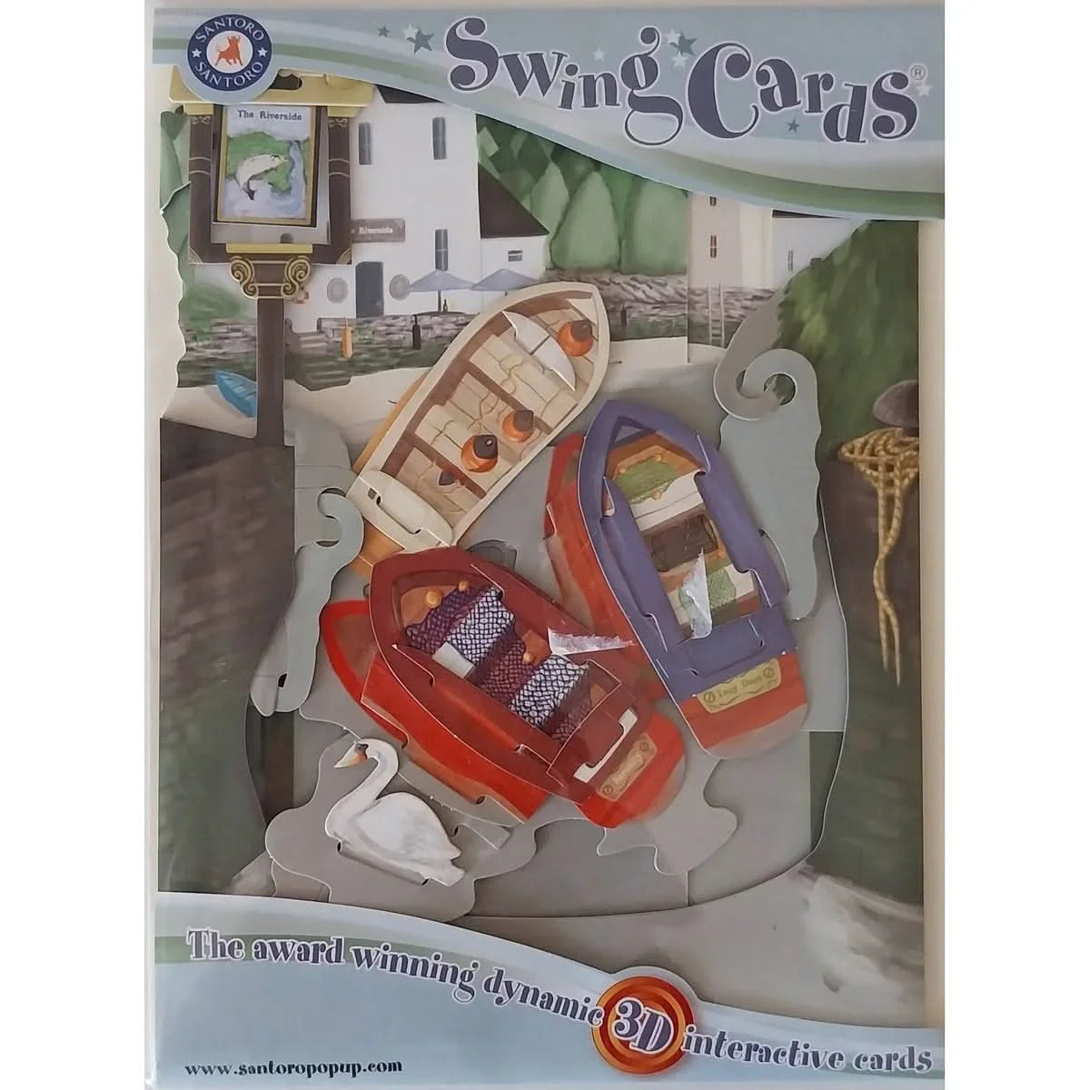 Carte de voeux 3D Santoro Dressing