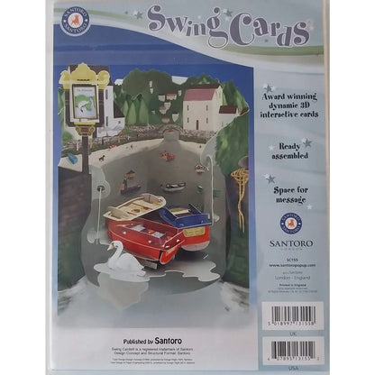 Carte de voeux 3D Santoro Dressing