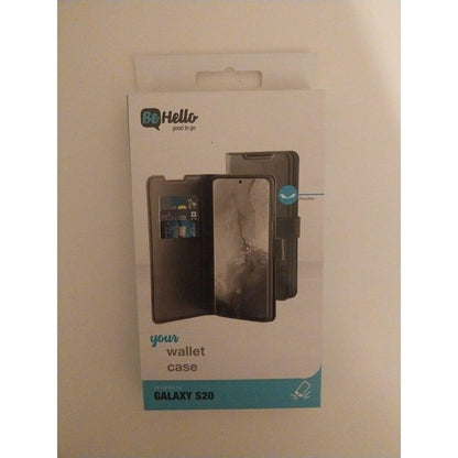 BeHello Coque Samsung Galaxy S20 Gel Portefeuille Noir