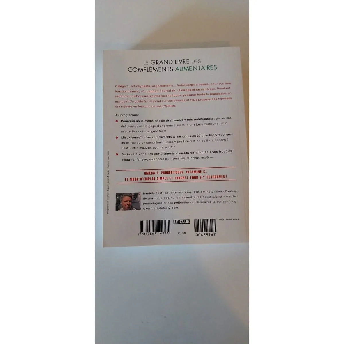 Le Grand Livre Des Compléments Alimentaires +CD