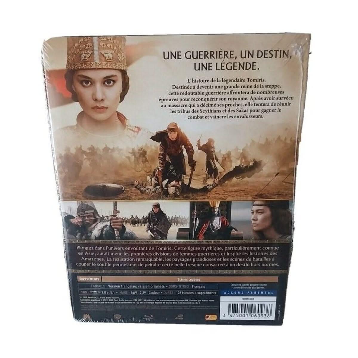 Dos de la jaquette Blu-ray Tomiris - Détails du film, synopsis, bonus spéciaux et informations sur la distribution du film historique épique