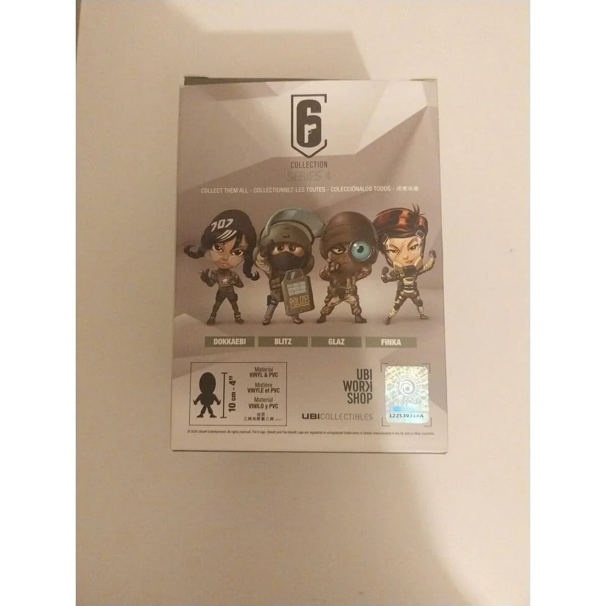 # FIGURINE FINKA # RAINBOW SIX COLLECTION # UBISOFT HEROES  #