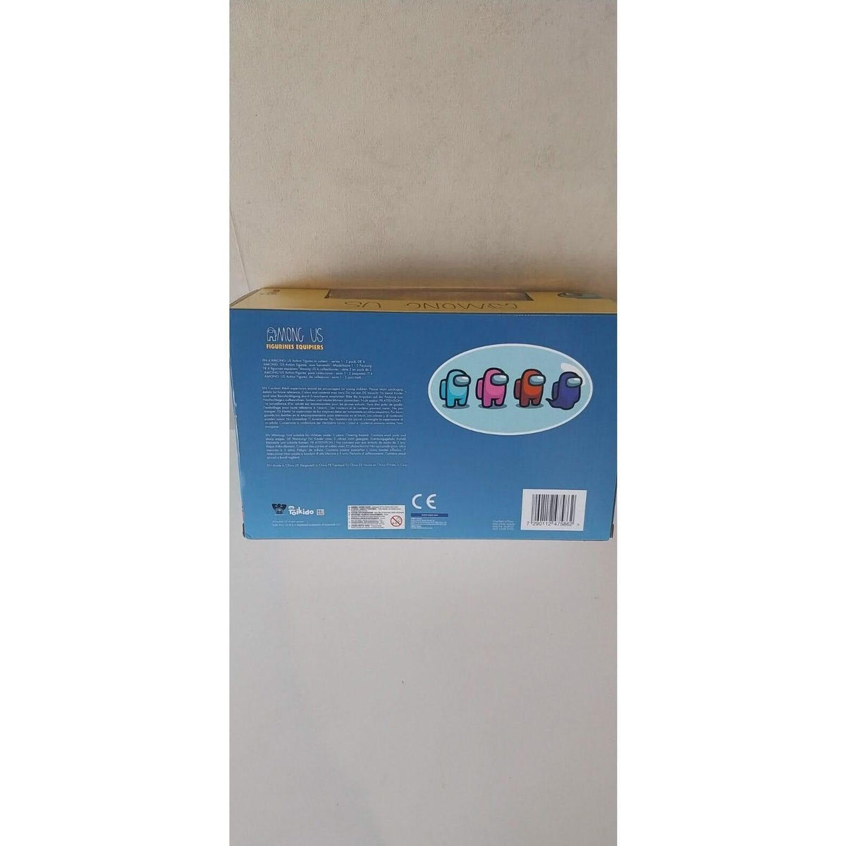 Among us figurines equipiers serie 2 5 accessoires
