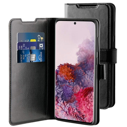 BeHello Coque Samsung Galaxy S20 Gel Portefeuille Noir
