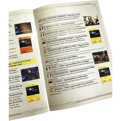 Magazine collector Harry Potter 20 ans Panini – scènes clés en 5 langues avec trading cards Key Scene et Fun