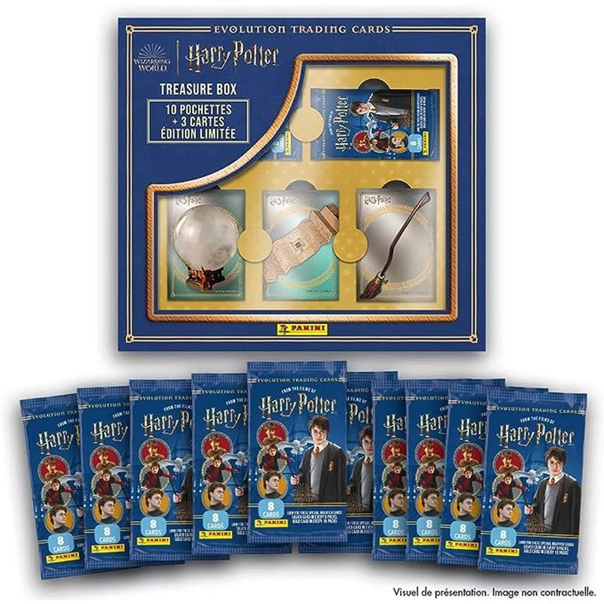 Panini Harry Potter Evolution Trading Cards - Boîte de 10 pochettes + 3 cartes en Édition Limitée