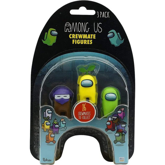 Among Us Crewmate Lot de 3 figurines officielles à collectionner Marron/jaune/vert Dave le Dingo • David Walker • Dig Dug • Dirk le Chevalier • Djidane Tribal • Doomguy • Drake (Drake of the 99 Dragons) • Duke Nukem • Ecco le dauphin • Écrivains (Bungou to Alchemist) • Eric King • Eugene (Underworld Office) • Filia (Skullgirls)