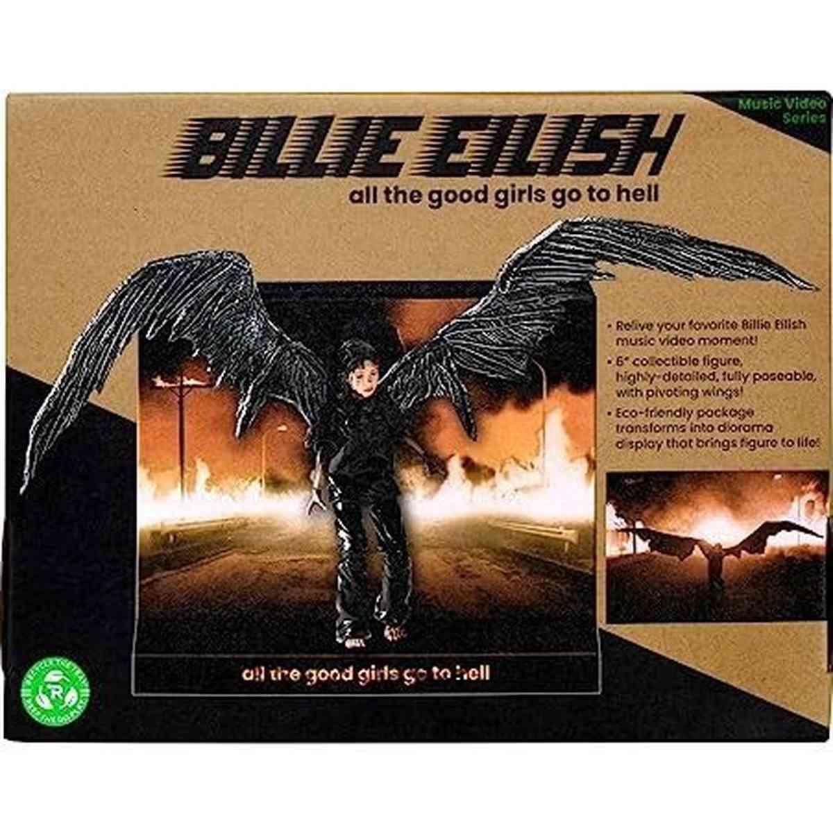 Billie Eilish Collector "All The Good Girls Go To Hell" Figurine