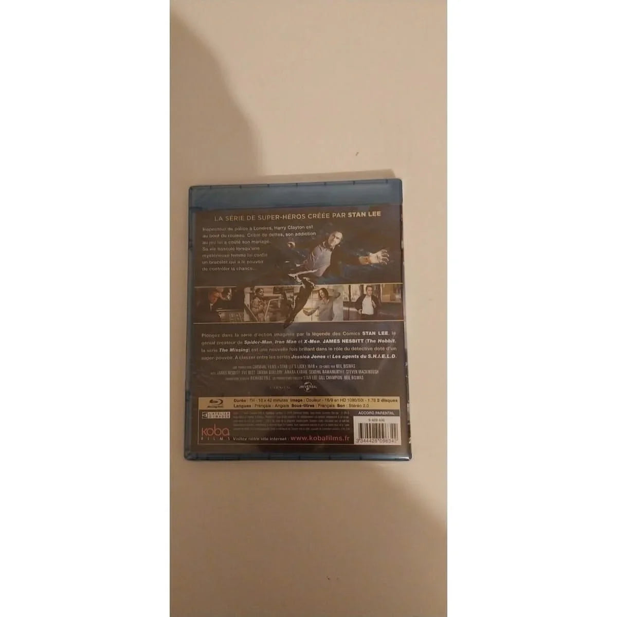 Blu ray Lucky man saison 1 James Nesbitt,