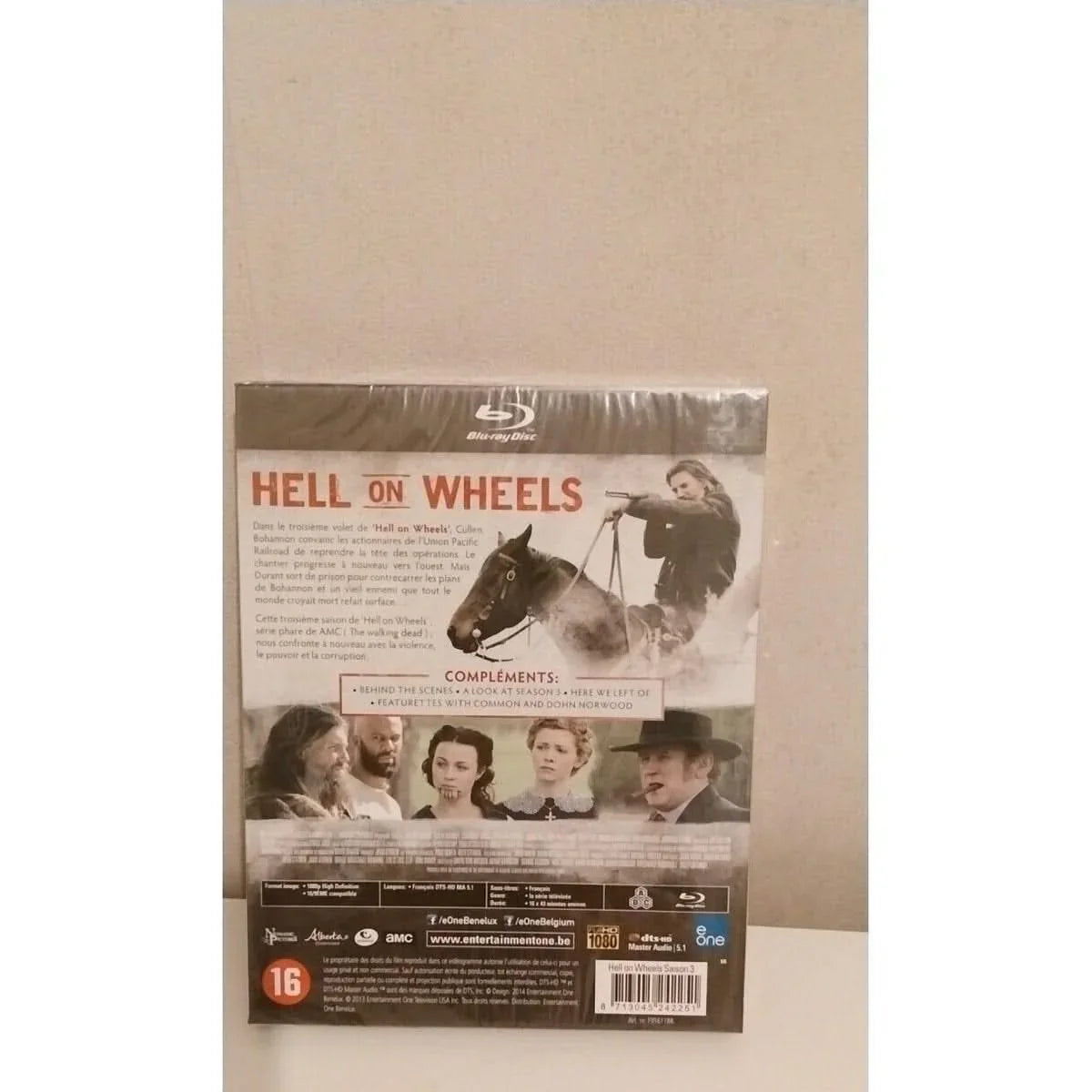 Blu ray hell on wheels l integrale de la saison 3 avec Anson Mount .acheter dvd en ligne