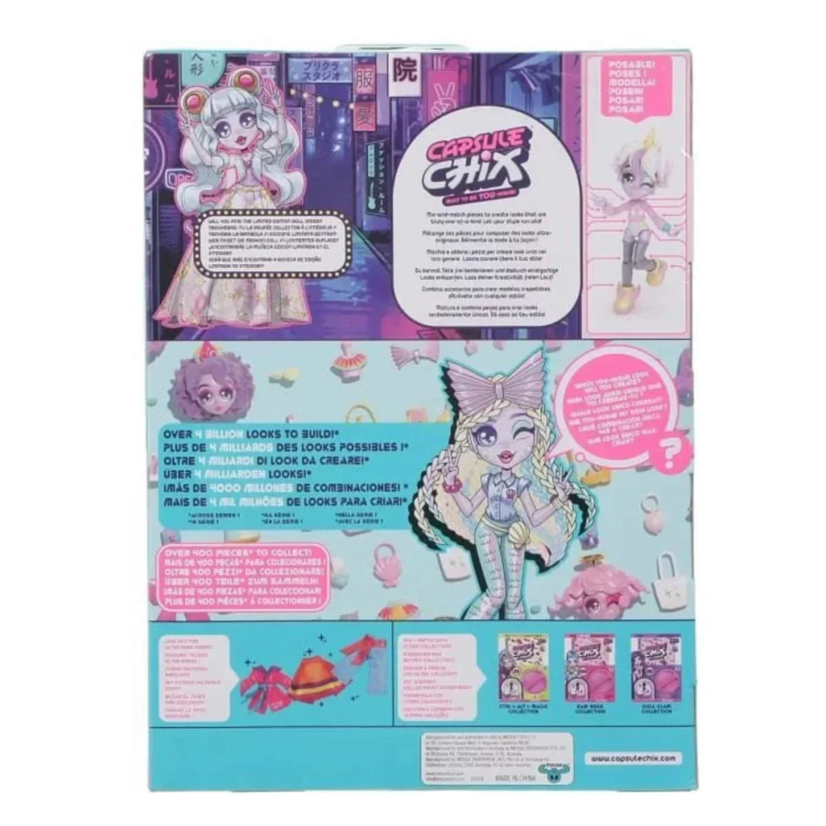 Capsule Chix Poupée Collection Ctrl+Alt+Magic