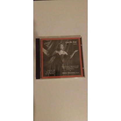 CD Cécile Zay soprano Song Recital - Récital chant avec Olivier Sörensen piano - Wagner Strauss Debussy Duparc Poulenc - Label Doron