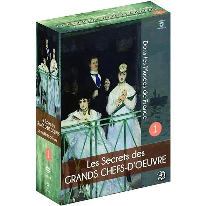 Les Secrets des Grands Chefs-D'Oeuvre dans Les musées de France vol 1 coffret dvd
