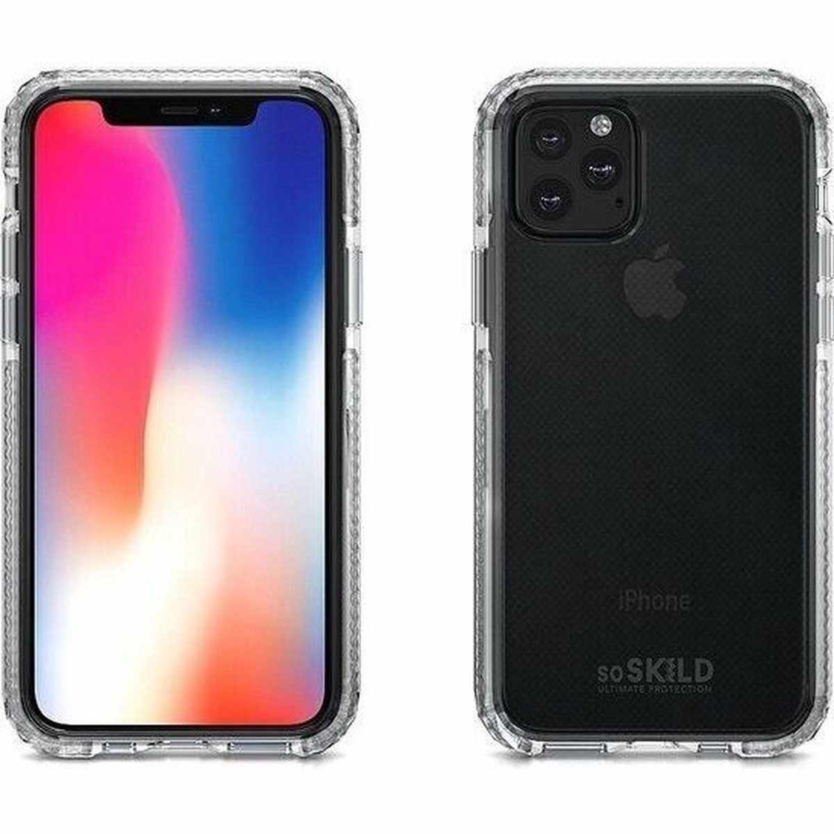 Coque iPhone 11 Pro Max SoSkild Defend Heavy Impact - Transparente