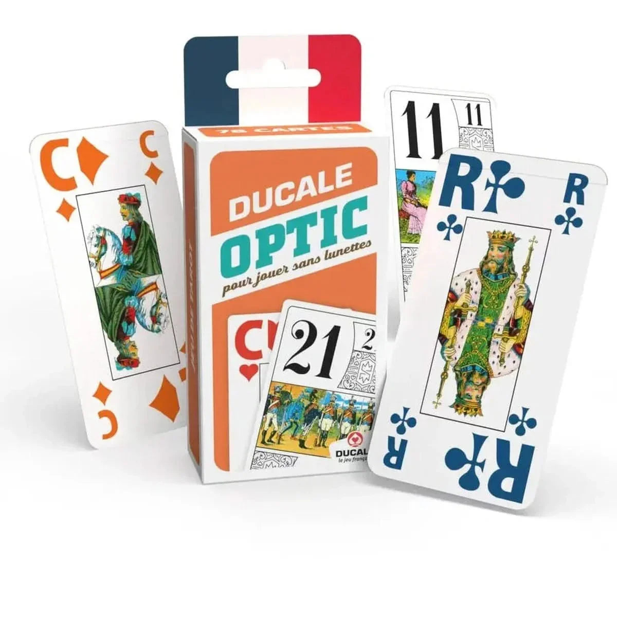 Jeu de tarot gros caractères pour malvoyants 78 cartes