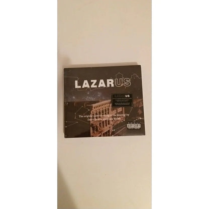 CD Lazarus Original Cast Recording — Comédie musicale David Bowie et Enda Walsh — Double CD Columbia Records 2016 — Coffret digipak neuf