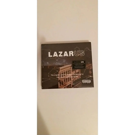 CD Lazarus Original Cast Recording — Comédie musicale David Bowie et Enda Walsh — Double CD Columbia Records 2016 — Coffret digipak neuf