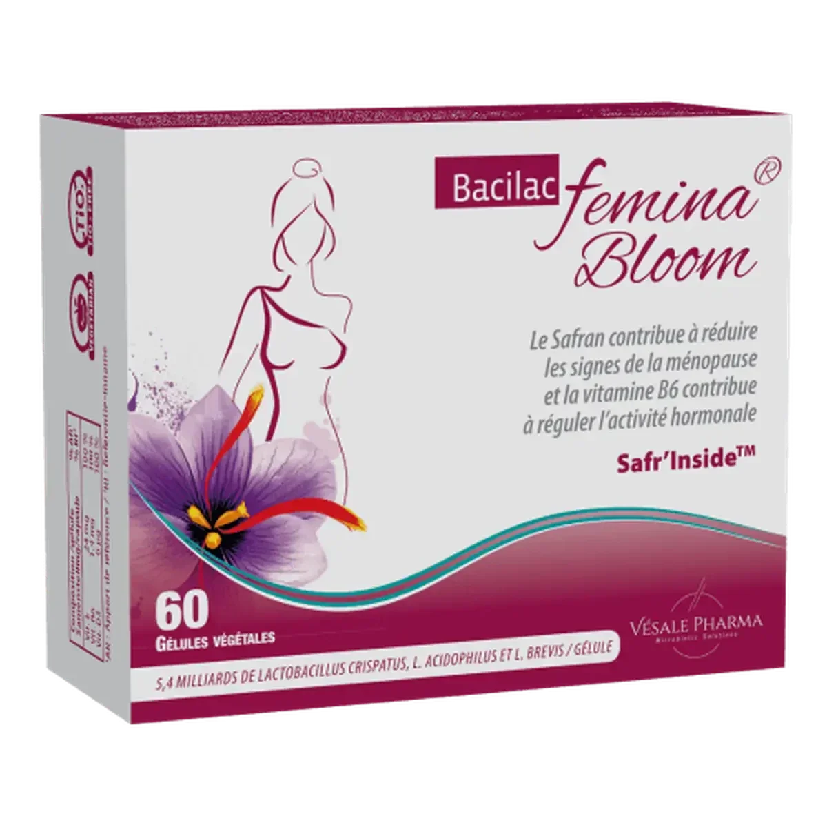 Femina Bloom Complément alimentaire ménopause avec safran