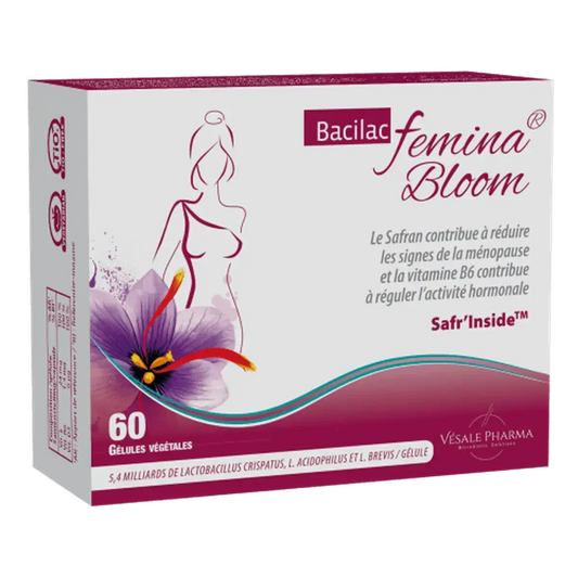 Femina Bloom Complément alimentaire ménopause avec safran