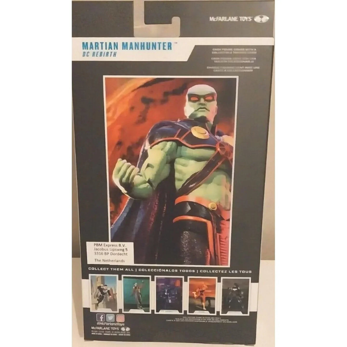 Figurine McFarlane DC MULTIVERSE: Martian Manhunter DC REBIRTH 18cm - neuve