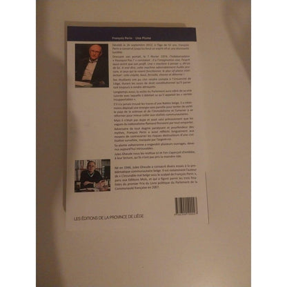 François Perrin Une Plume .l Oeuvre écrite