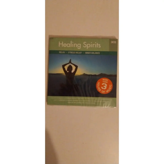 Healing Spirits .Relax -Stress Relief -Inner Balance . 3 cd de Meditation