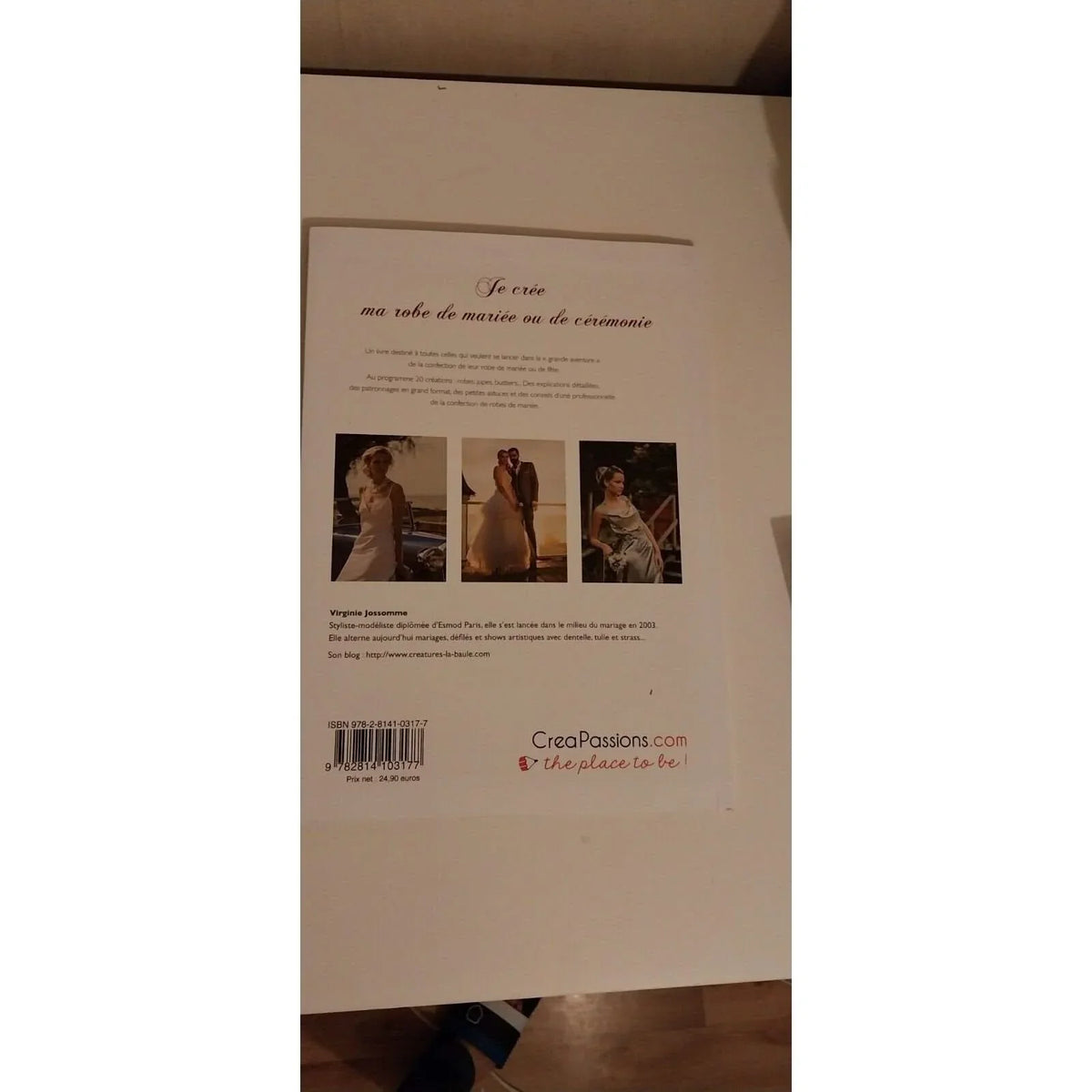 Je Crée Ma Robe de Mariée ou de Cérémonie Virginie Jossomme Créa Passions Neuf