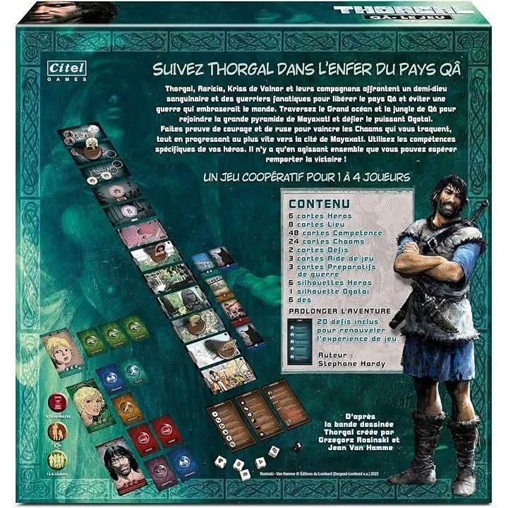 Thorgal - Le Pays de Qâ - Jeu Ambiance -Citel Games