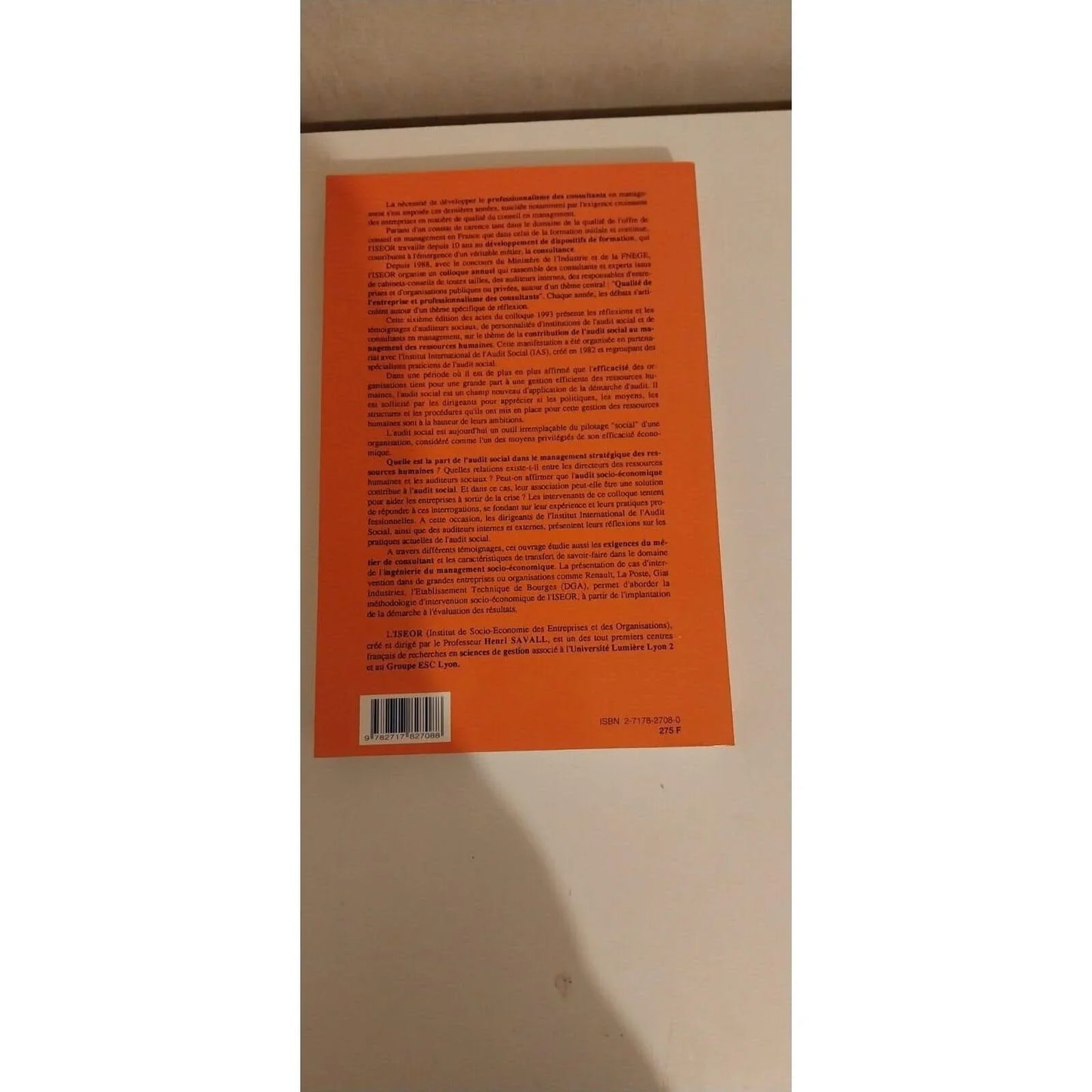 L'AUDIT SOCIAL AU SERVICE DU MANAGEMENT DES RESSOURCES HUMAINES / MANAGEMENT ...