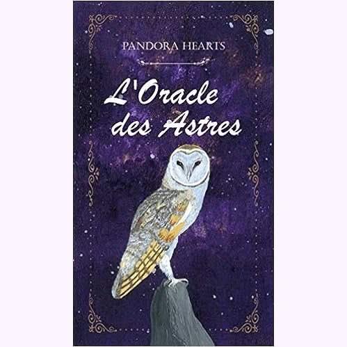 Jeu Oracle des astres boîte cloche contenant 53 cartes avec livret bilingue