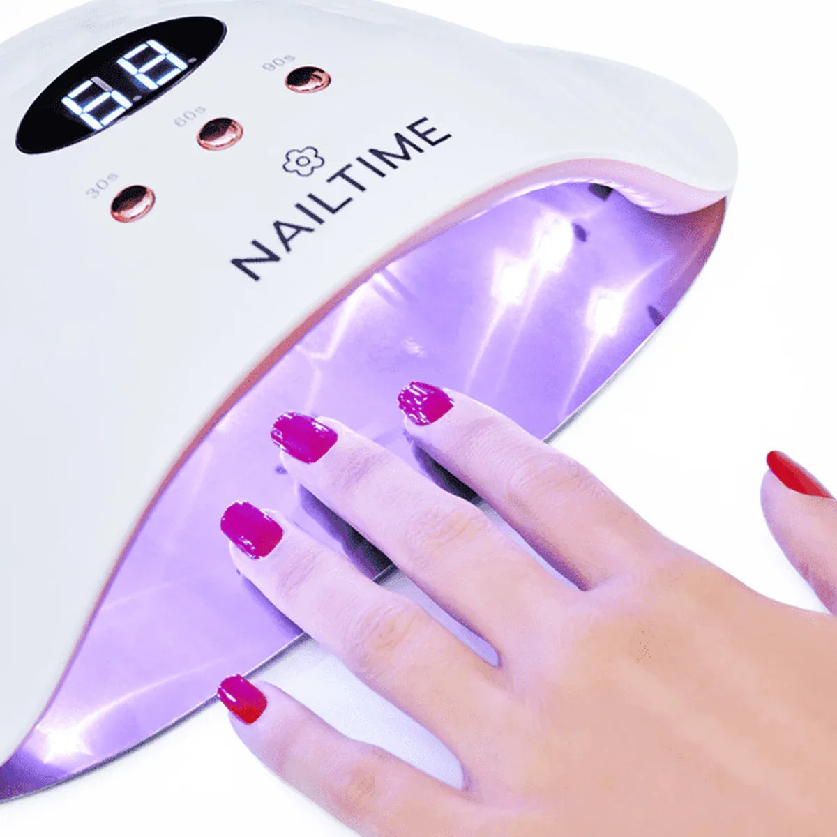 Lampe UV Pour Ongles Nailtime 18 led 3 programmes .illustrations