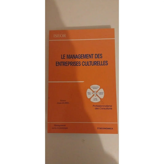 Le Management Des Entreprises Culturelles