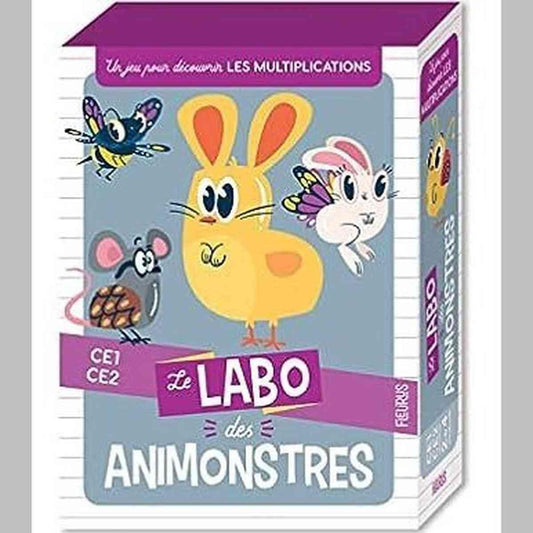 Le Labo des Animonstres Jeu pour decouvrir les Multiplications