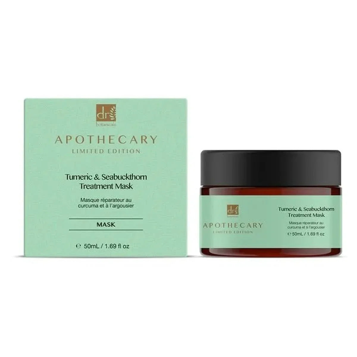 Masque réparateur - Curcuma & argousier - Visage DR Botanical