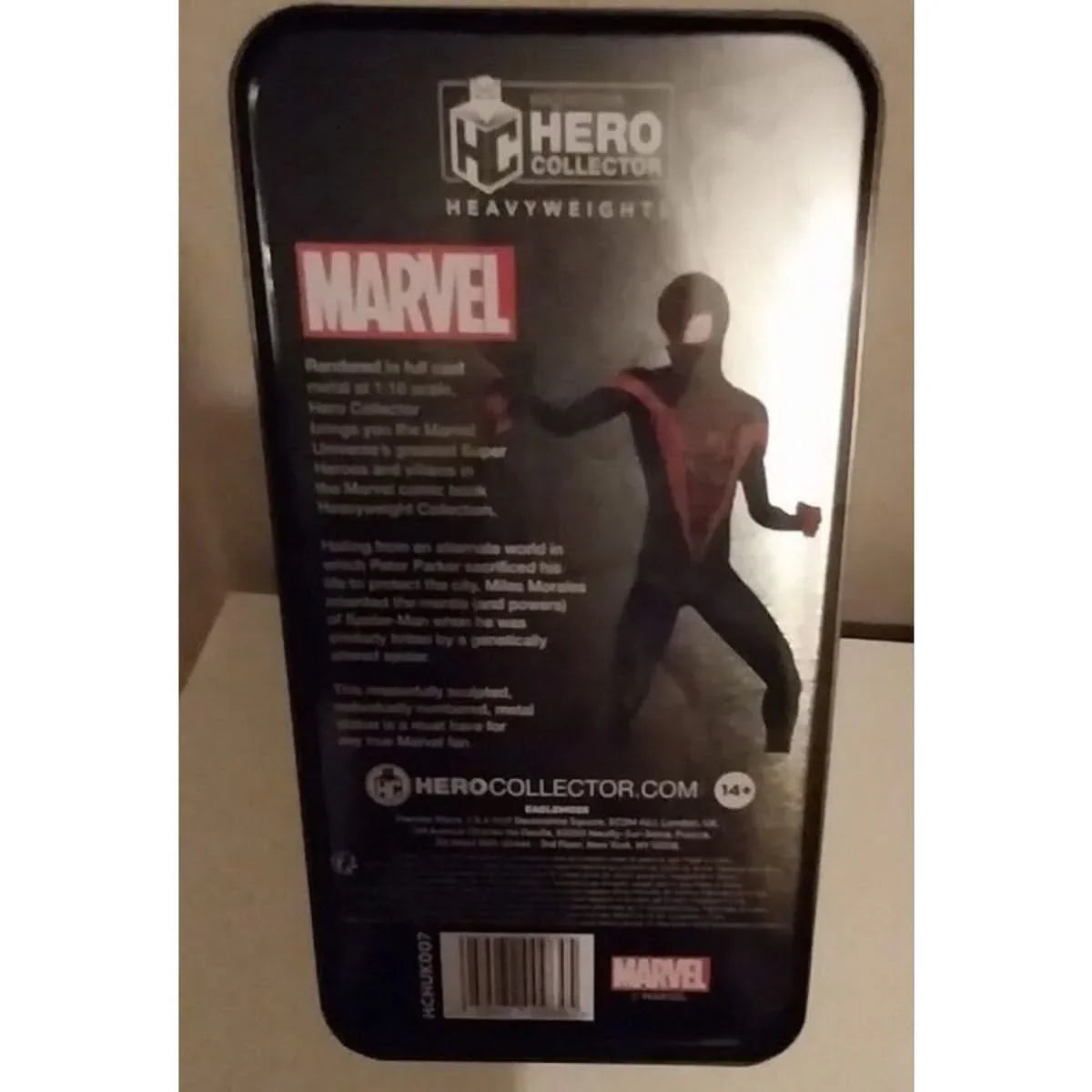 Marvel : Miles Morales Spider-Man Comic Figurine en métal à l'échelle 1/18