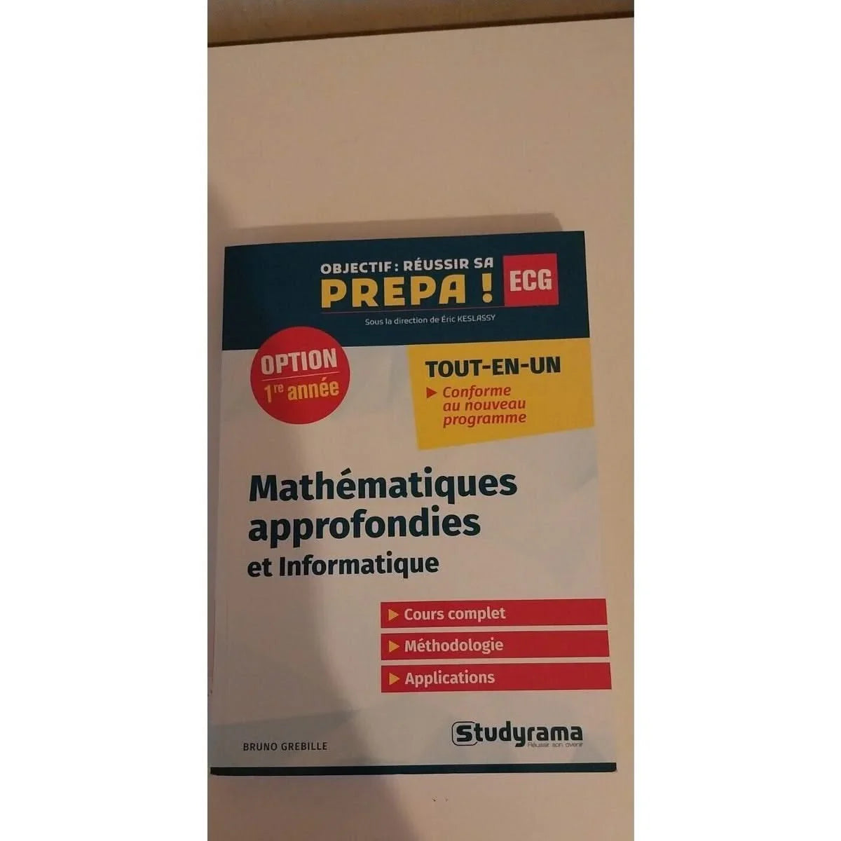 Mathémathiques Approfondies Et Informatique - Première Année .Librairie livre solaire