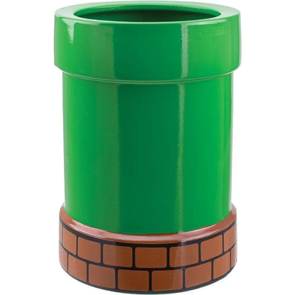 Super Mario - Pot De Fleurs En Forme De Tuyau Et Porte-stylo Paladone
