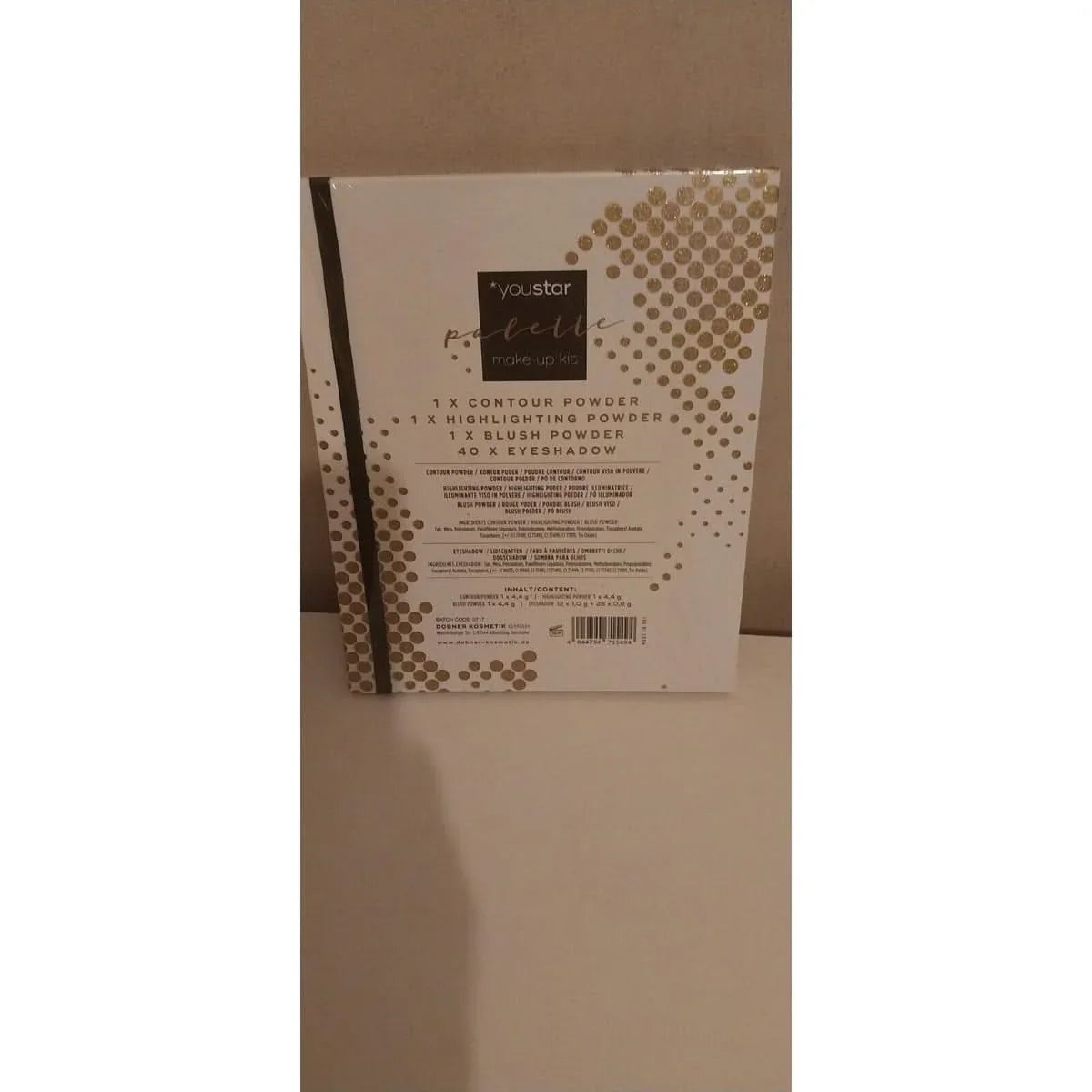 Palettes fards a paupières youstar 40 couleurs