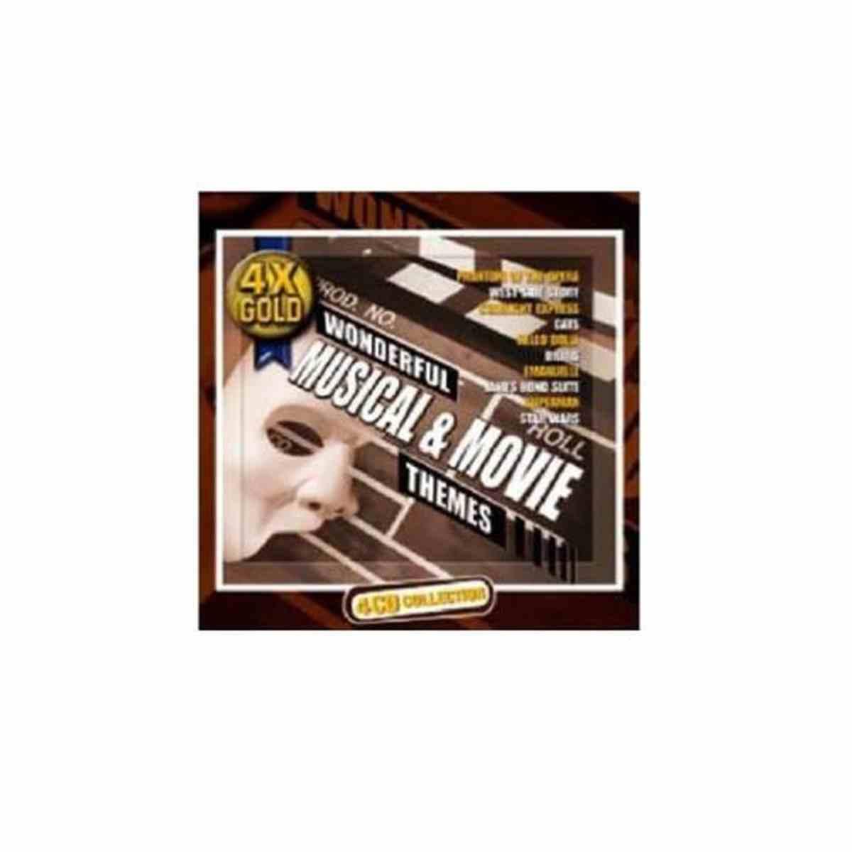 Wonderful Musical & Movie Themes Coffret 4 Cd