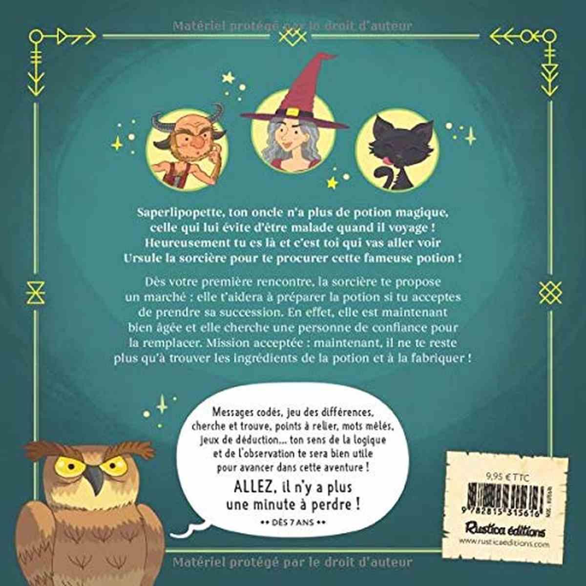 Escape game : l'apprentie sorcière